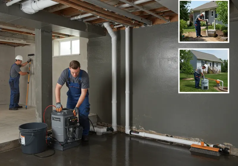 Basement Waterproofing and Flood Prevention process in Shelley, ID